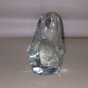 Hound Dog Blown Glass Paper Weight-